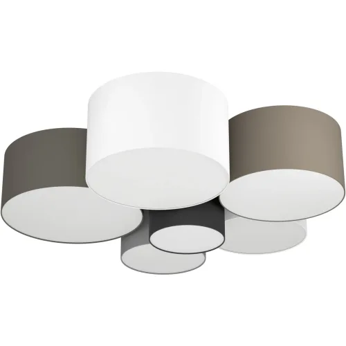 Eglo, Eglo Deckenlampe Pastore Weiss Stahl 28.5 cm - Deckenlampe