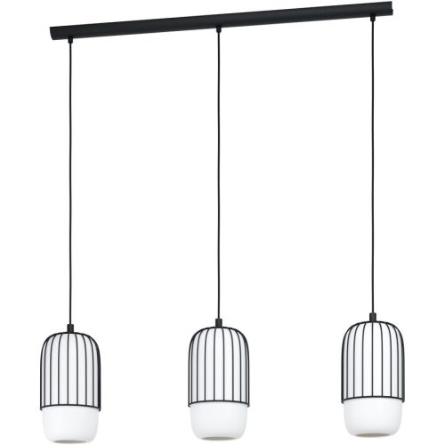 Eglo, Eglo Pendellampe Muleges Schwarz Stahl 16 cm 110 cm - Pendellampe
