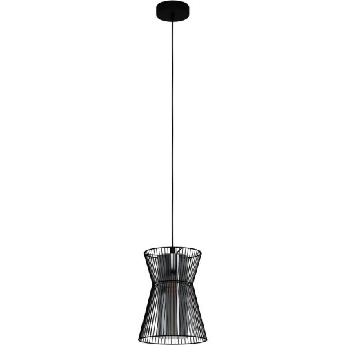 Eglo, Eglo Pendellampe Maseta Schwarz Stahl 110 cm - Pendellampe