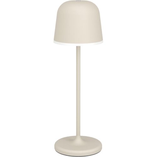 Eglo, Eglo Aussenlampe Mannera Beige Aluminium/Stahl 34 cm - Farbe: sand - LED - Lichtfarbe: Warmweiss - Aussenlampe- LED Energiesparlampe