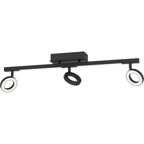 Eglo, Eglo Spot Cardillio 2 Schwarz Aluminium/Stahl 8.5 cm 19.5 cm - LED - Lichtfarbe: Warmweiss - Spot- LED Energiesparlampe