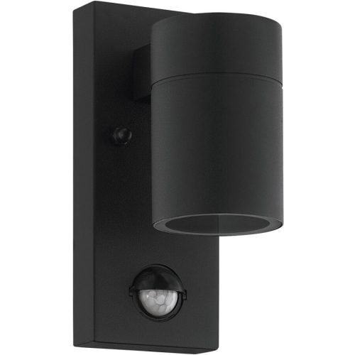 Eglo, Eglo Wandlampe aussen Riga 5 Schwarz Stahl verzinkt 16.5 cm - Wandlampe aussen