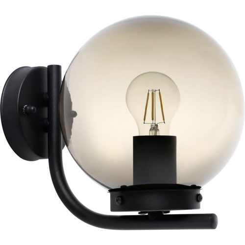 Eglo, Eglo Wandlampe aussen Taverna Schwarz Stahl verzinkt 23 cm - Wandlampe aussen