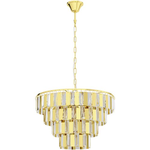Eglo, Eglo Pendellampe Erseka Stahl 145 cm - Farbe: messing - Pendellampe