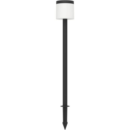 Eglo, Eglo Solaraussenlampe Pantete Schwarz Kunststoff 115 cm - Lichtfarbe: Warmweiss - Solaraussenlampe