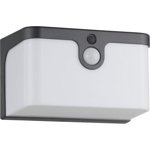 Eglo, Eglo Solaraussenlampe Croara Grau Kunststoff 11 cm - Farbe: anthrazit - Lichtfarbe: Warmweiss - Solaraussenlampe