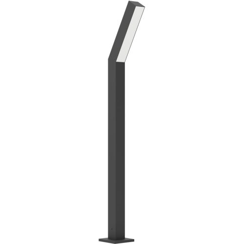 Eglo, Eglo Stehlampe aussen Ugento Schwarz Aluminium/Stahl 4 cm 79 cm - LED - Lichtfarbe: Warmweiss - Stehlampe aussen- LED Energiesparlampe