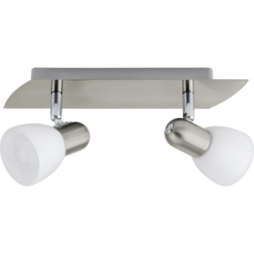 Eglo, Eglo Spot Enea Grau Stahl 7 cm - Farbe: Nickel matt - Spot
