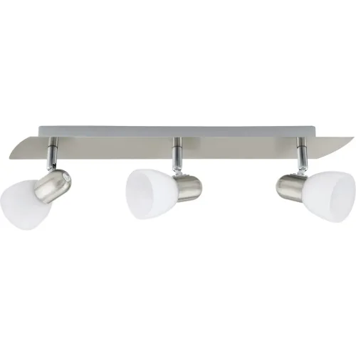 Eglo, Eglo Spot Enea Grau Stahl 7 cm - Farbe: Nickel matt - Spot