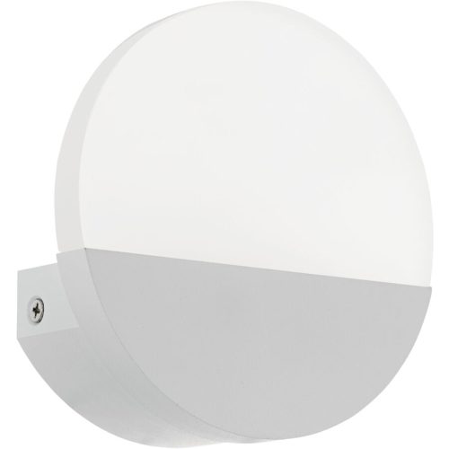 Eglo, Eglo Wandlampe Metrass 1 Weiss Aluminium 13 cm - LED - Lichtfarbe: Warmweiss - Wandlampe- LED Energiesparlampe