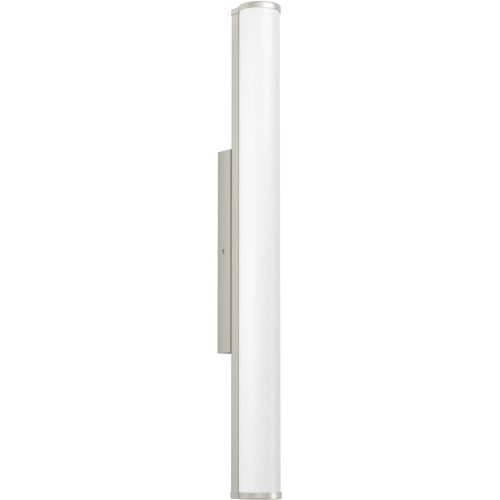 Eglo, Eglo Wandlampe Calnova Grau Stahl 5 cm - Farbe: Nickel matt - LED - Lichtfarbe: Helles Neutralweiss - Wandlampe- LED Energiesparlampe