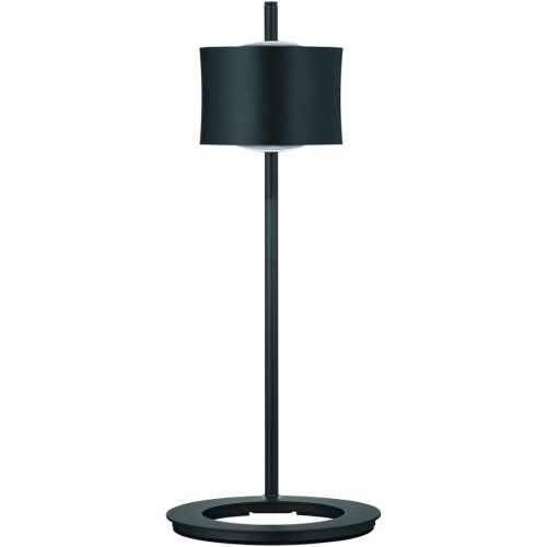 Bankamp, Designer-Tischlampe Bankamp Impulse schwarz dimmbar H 44 cm - LED - Lichtfarbe: Extra warmweiss - Material: Aluminium/Eisen/Glas -