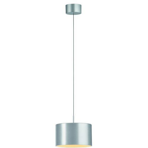 Bankamp, Designer-Pendellampe Bankamp Grand Metal aluminium matt dimmbar D 20 cm - LED - Lichtfarbe: Extra warmweiss - Material: Aluminium/Eisen/Acryl -