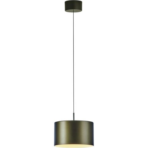 Bankamp, Designer-Pendellampe Bankamp Grand Metal bronze dimmbar D 20 cm - LED - Lichtfarbe: Extra warmweiss - Material: Aluminium/Eisen/Acryl -