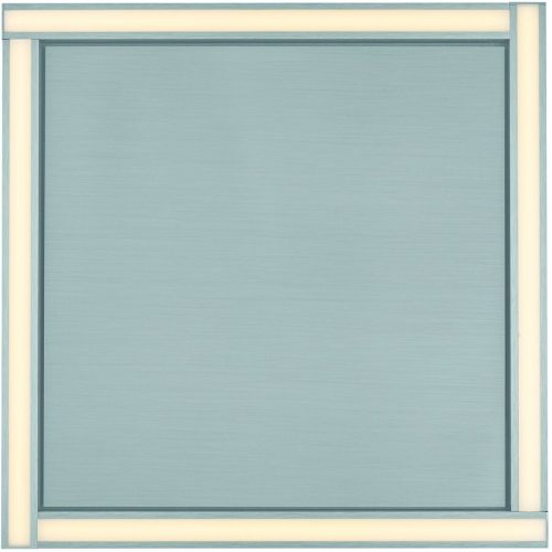 Bankamp, Designer-Deckenlampe Bankamp Line aluminium matt 40 cm - LED - Lichtfarbe: Extra warmweiss - Material: Aluminium/Stahl - Designer-Deckenlampe- LED