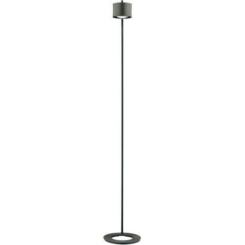 Bankamp, Designer-Stehlampe Bankamp Impulse bronze dimmbar H 155 cm - LED - Lichtfarbe: Extra warmweiss - Material: Aluminium/Eisen/Glas - Designer-Stehlampe-