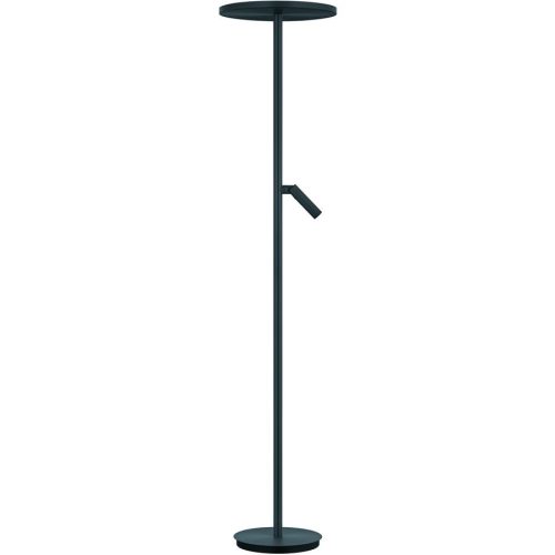Bankamp, Designer-Stehlampe Bankamp Sky anthrazit dimmbar H 190 cm - Farbe: anthrazit matt eloxiert - LED - Lichtfarbe: Extra warmweiss - Material: