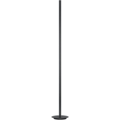 Bankamp, Designer-Stehlampe Bankamp Line anthrazit dimmbar H 160 cm - Farbe: anthrazit matt eloxiert - LED - Lichtfarbe: Extra warmweiss - Material: