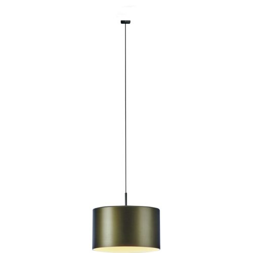 Bankamp, Designer-Pendellampe Bankamp Strada Pro Grand Metal bronze dimmbar D 16 cm - LED - Lichtfarbe: Extra warmweiss - Material: Aluminium/Acryl -