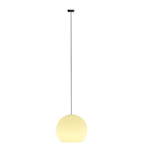Bankamp, Designer-Pendellampe Bankamp Strada Pro Globe weiss dimmbar D 19 cm - LED - Lichtfarbe: Extra warmweiss - Material: Acryl - Designer-Pendellampe- LED