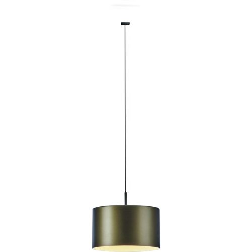 Bankamp, Designer-Pendellampe Bankamp Strada Pro Grand Metal bronze dimmbar D 20 cm - LED - Lichtfarbe: Extra warmweiss - Material: Aluminium/Acryl -