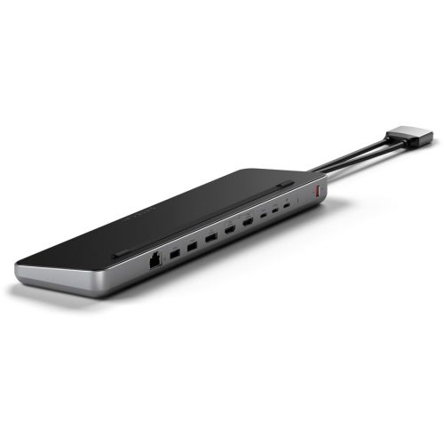 Satechi, Satechi - Usb-c Hub, USB-C Dual Dock & Stand, Space Grau