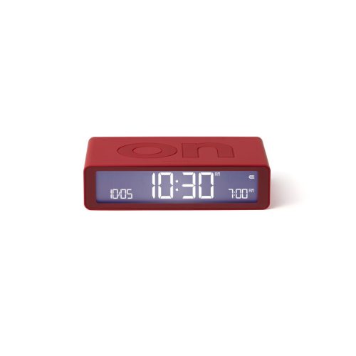 Lexon, LEXON Funkwecker Flip Classic LR157R9 rot, USB-C