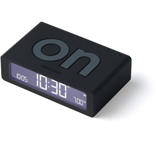 Lexon, LEXON Flip Mini Wecker, Black