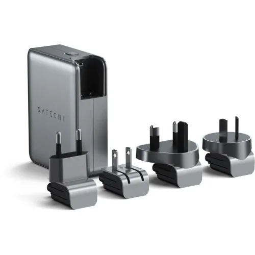 Satechi, Satechi - USB-C GaN Travel Charger 145W, USB Charger, Space Grau