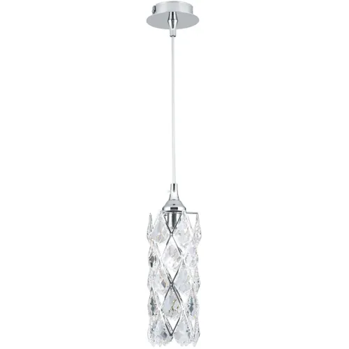 LIVIQUE, Pendellampe Rita Grau Stahl 21 cm - Farbe: chrom - Pendellampe
