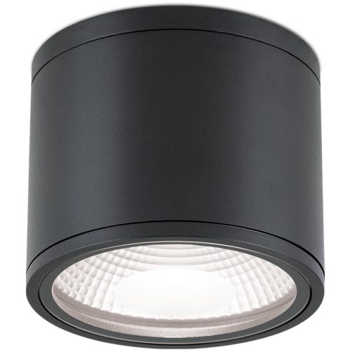 LIVIQUE, Deckenlampe aussen Sputnik Schwarz - Lichtfarbe: Warmweiss - Material: Siluminguss - Deckenlampe aussen