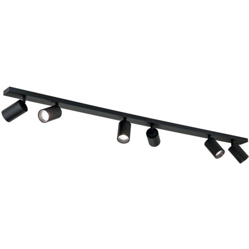 LIVIQUE, Spot Sean Schwarz Stahl 6 cm 12.7 cm Neigbar - Spot