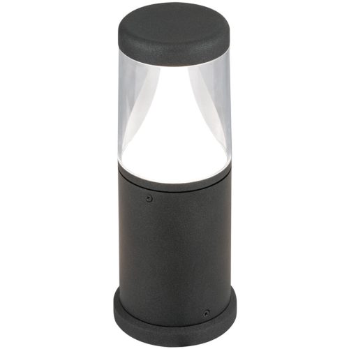 LIVIQUE, Stehlampe aussen Midnight Grau Aluminium 30 cm - Farbe: anthrazit - Lichtfarbe: Warmweiss - Material: Aluguss - Stehlampe aussen
