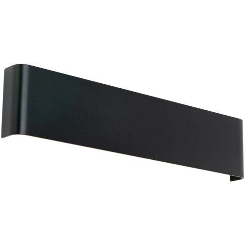 LIVIQUE, Wandlampe Accent Schwarz Aluminium 41 cm 9 cm - Lichtfarbe: Warmweiss - Wandlampe