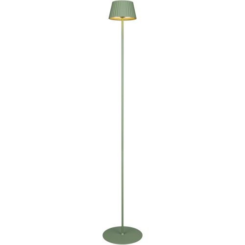 LIVIQUE, Stehlampe Zeraus Grün Metall 123 cm - Farbe: pistazie - LED - Stehlampe- LED Energiesparlampe