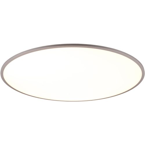 LIVIQUE, Deckenlampe Amuy Silber Metall 5 cm - Farbe: titanfarbig - LED - Deckenlampe- LED Energiesparlampe