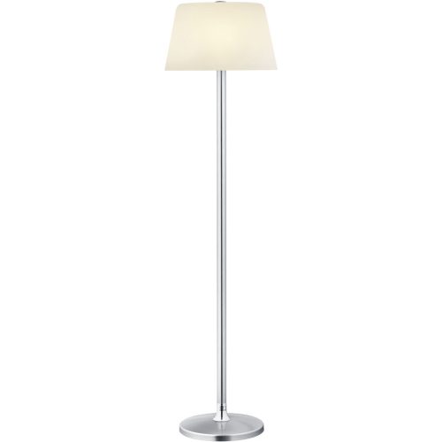 LIVIQUE, Stehlampe Elegance Silber/Grau Metall 35 cm 140 cm - Farbe: Nickel matt - Stehlampe