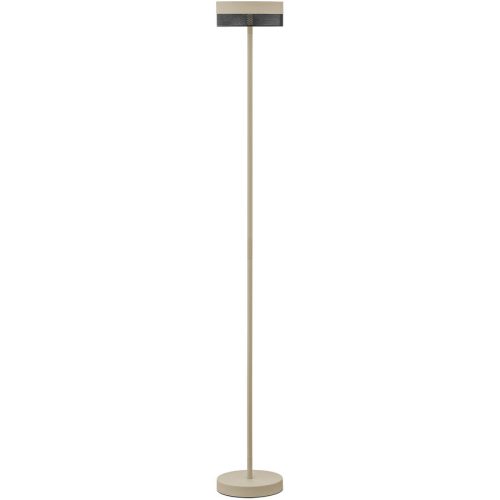 LIVIQUE, Stehlampe Mesh Beige/Braun Metall 16 cm 120 cm - Farbe: sand - LED - Lichtfarbe: Extra warmweiss - Stehlampe- LED Energiesparlampe