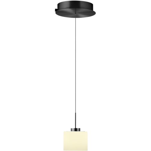 LIVIQUE, Pendellampe Abby Grau Metall 15 cm 180 cm - Farbe: anthrazit matt eloxiert - LED - Lichtfarbe: Extra warmweiss - Pendellampe- LED Energiesparlampe