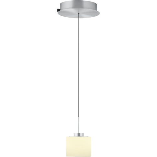 LIVIQUE, Pendellampe Abby Silber Metall 15 cm 180 cm - Farbe: Aluminium eloxiert - LED - Lichtfarbe: Extra warmweiss - Pendellampe- LED Energiesparlampe