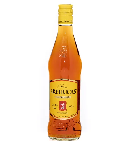 Arehucas Carta Oro Rum / 37,5 % Vol. / 0,7 Liter-Flasche