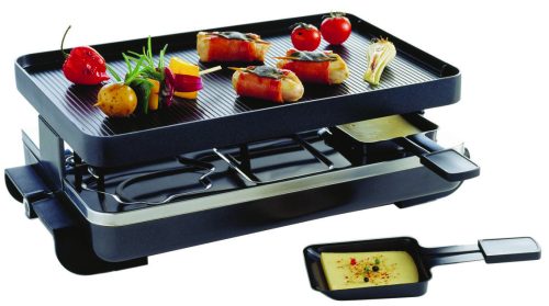 novis, Novis 6010.07 Raclette für 6 Pers. – Raclette Ofen/Raclette Grill – schwarz