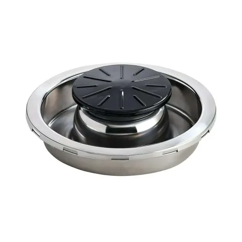 Lotusgrill, LotusGrill Fondue-Set Zubehör Fondue-Set – Grill Ablage/Grill Rollwagen/Grill Erweiterung – edelstahl / schwarz