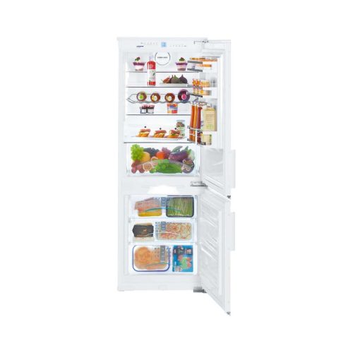 Liebherr, Liebherr ECc 2866 Kühlschrank mit Gefrierfach dekorfähig – Einbaukühlschrank mit Gefrierfach 55 cm dekorfähig – weiss