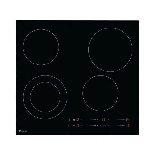 Electrolux, Electrolux GK56TSO Glaskeramik Kochfeld mit Touch-Display