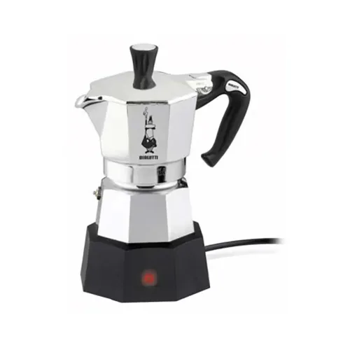 Bialetti, Bialetti BIA-MOKA-2TZ/220V Kaffeekanne – Filterkaffeemaschine – silber