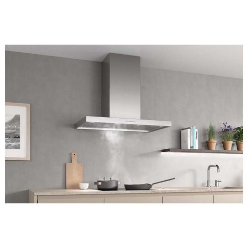 Wesco, Wesco WHE Quadro 5-60 Umluft Wandhaube – Wandhaube/Dunstabzugshaube Wand – edelstahl