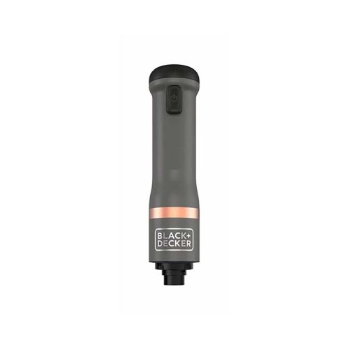 Black + Decker, Black Decker 4er-Set Kitchen Wand, grau Akku-Stabmixer