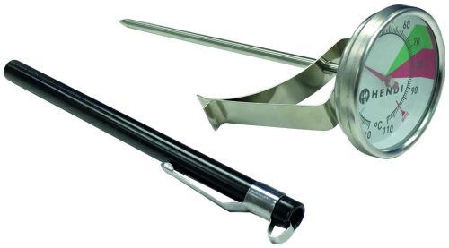 HENDI, HENDI, Gastro Küchenartikel, HENDI Thermometer für Milchschaum Thermometer, Produkte & Wohnen