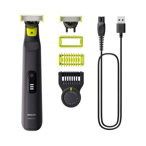 Philips, Philips OneBlade Pro 360 QP6542/15 Bart-/Bodytrimmer – Trimmer/Barttrimmer/Bartschneider – schwarz
